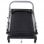 HomCom Cinta de Correr Manual Plegable Gris