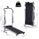 HomCom Cinta de Correr Manual Plegable Gris