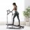 HomCom Cinta de Correr Manual Plegable Gris