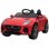 HomCom Jaguar F-Type SVR Coche Eléctrico 6V Rojo