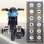 HomCom Moto Eléctrica 6V Negra/Azul
