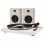 Crosley T150 Tocadiscos Bluetooth con Altavoces Externos Blanco