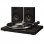 Crosley T150 Tocadiscos Bluetooth con Altavoces Externos Negro