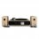 Crosley GIG Tocadiscos Bluetooth con Altavoces Externos Madera Natural