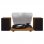 Crosley C62 Tocadiscos Bluetooth con Altavoces Madera Nuez
