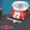 Retro Line Cotton Candy Maker Máquina de Algodón de Azúcar 500W