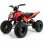 Injusa Hunter Quad Eléctrico 24V Rojo