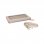 Ksix Bolso Horizontal con Ventana Lateral Beige