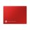 Samsung T5 SSD Externo 1TB USB 3.1 Vermelho