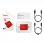Samsung T5 SSD Externo 1TB USB 3.1 Vermelho
