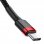 Baseus Cafule Cable USB Tipo-C a Tipo-C Carga Rápida 3.0 Power Delivery 2.0 60W 1m Negro