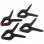Bresser BR-59 Deluxe Set 4 Pinces 9" pour Fond de Studio