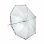 Bresser SM-11 Paraguas Reflector para Fotografía Blanco/Negro 101cm