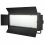 Bresser LG-1200 Set de Iluminación Foto/Vídeo 2 Lámparas LED 71W + 2 Soportes