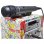 Dynasonic Karaoke 025 Altavoz Bluetooth TWS con Karaoke y 2 Micrófonos Graffiti