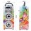 Dynasonic Karaoke 025 Altavoz Bluetooth TWS con Karaoke y 2 Micrófonos Multicolor