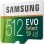 Carte mémoire MicroSDXC UHS-I U3 Samsung EVO Select 512 Go