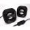 Equip Life Mini Colunas 2.0 USB 6W Preto