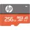 HP HFUD256-1V31A MicroSDXC 256 GB Klasse 10 UHS-I + Adapter