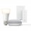 Pack Google Nest Mini Altavoz Inteligente Tiza + Philips Hue White Bombilla E27 Blanco Cálido+Mando