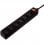 Hama Multiprise 6 Prises Schuko avec Interrupteur Noir