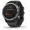 Garmin Fénix 6 Solar 47mm Plata con Correa Negra