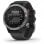 Garmin Fénix 6 Solar 47mm Plata con Correa Negra