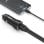Cooles Autoladegerät 2x USB 2.4A mit USB-C-Kabel Schwarz