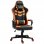 Vinsetto Gaming Silla Reclinable Altura Ajustable Reposacabezas 61x70x121-129cm Naranja