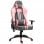 Vinsetto Silla Gaming Ergonómica Reclinable Rosa/Gris
