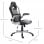 HomCom Silla Gaming Ergonómica Gris/Negro