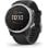 Garmin Fenix 6S Solar Bluetooth NFC GPS 42mm MIP Prata com Correia Preta SpO2 10ATM