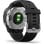 Garmin Fenix 6S Solar Bluetooth NFC GPS 42mm MIP Prata com Correia Preta SpO2 10ATM