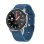 Innjoo Voom Sport Reloj Inteligente Bluetooth Plata con Correa Azul