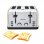 Prixton Bianca Tostador 4 Rebanadas 1900W Inox
