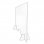 Approx appAPSFRONT Mampara Protectora de Metacrilato Transparente 1000x600mm