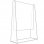 Environ appAPSSTAND Écran de protection en méthacrylate transparent 1100x800mm