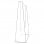 Environ appAPSSTAND Écran de protection en méthacrylate transparent 1100x800mm