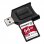 Kingston Canvas React Plus SDXC 64GB UHS-II U3 V90 Clase 10 + Lector SD MobileLite Plus UHS-II