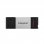 Kingston Technology DataTraveler 80 lecteur USB flash 128 Go USB Type-C 3.2 Gen 1 (3.1 Gen 1) Noir, Argent