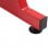 HomCom Mesa Gaming Negra/Roja