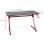 HomCom Mesa Gaming Negra/Roja