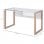 HomCom Mesa de Escritorio 120x60x75cm Blanca