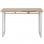 HomCom Mesa de Escritorio Elevable Tablero Ajustable 120x60x76cm Madera/Blanco
