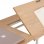 HomCom Mesa de Escritorio Elevable Tablero Ajustable 120x60x76cm Madera/Blanco