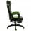 Vinsetto Silla Ergonómica con Reposapiés Verde/Negra