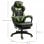 Vinsetto Silla Ergonómica con Reposapiés Verde/Negra