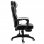 Vinsetto Silla Ergonómica con Reposapiés Blanca/Negra
