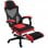 Vinsetto Silla Gaming Ergonómica Reclinable Roja/Negra