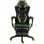 Vinsetto Silla Gaming con Reposapiés Verde/Negra